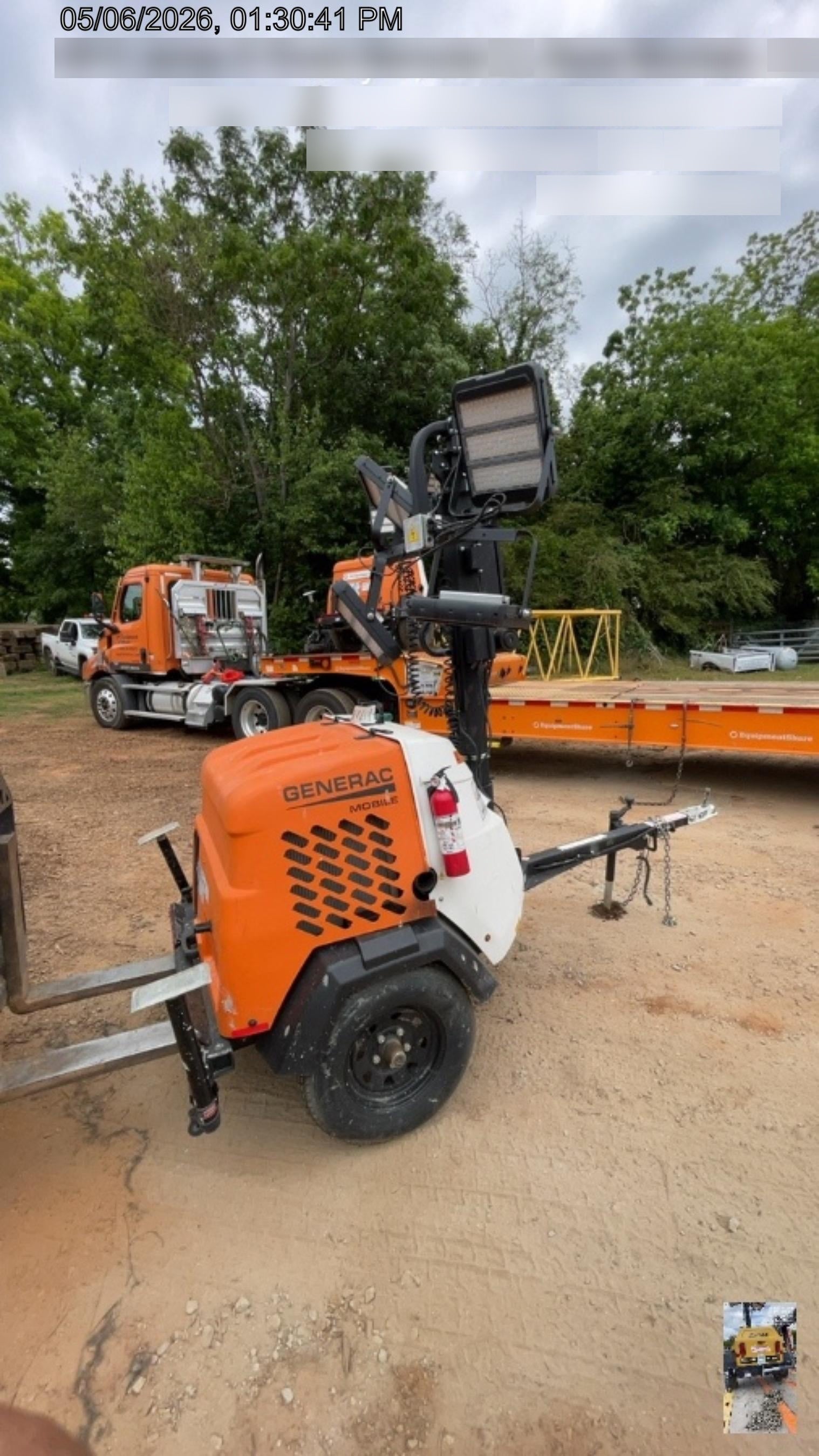 2024 Generac MLT6SKDS-STD4 ELEC WINCH Diesel, Electric Winch Mast, Powerzone Controller, (4) 320W LED Lights, 4kW Generator, 39.9 Gal Fuel Tank, 2" Ball, T3
