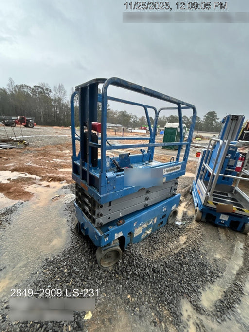 2019 Genie GS-1930 Fixed Rails with Chain Entry