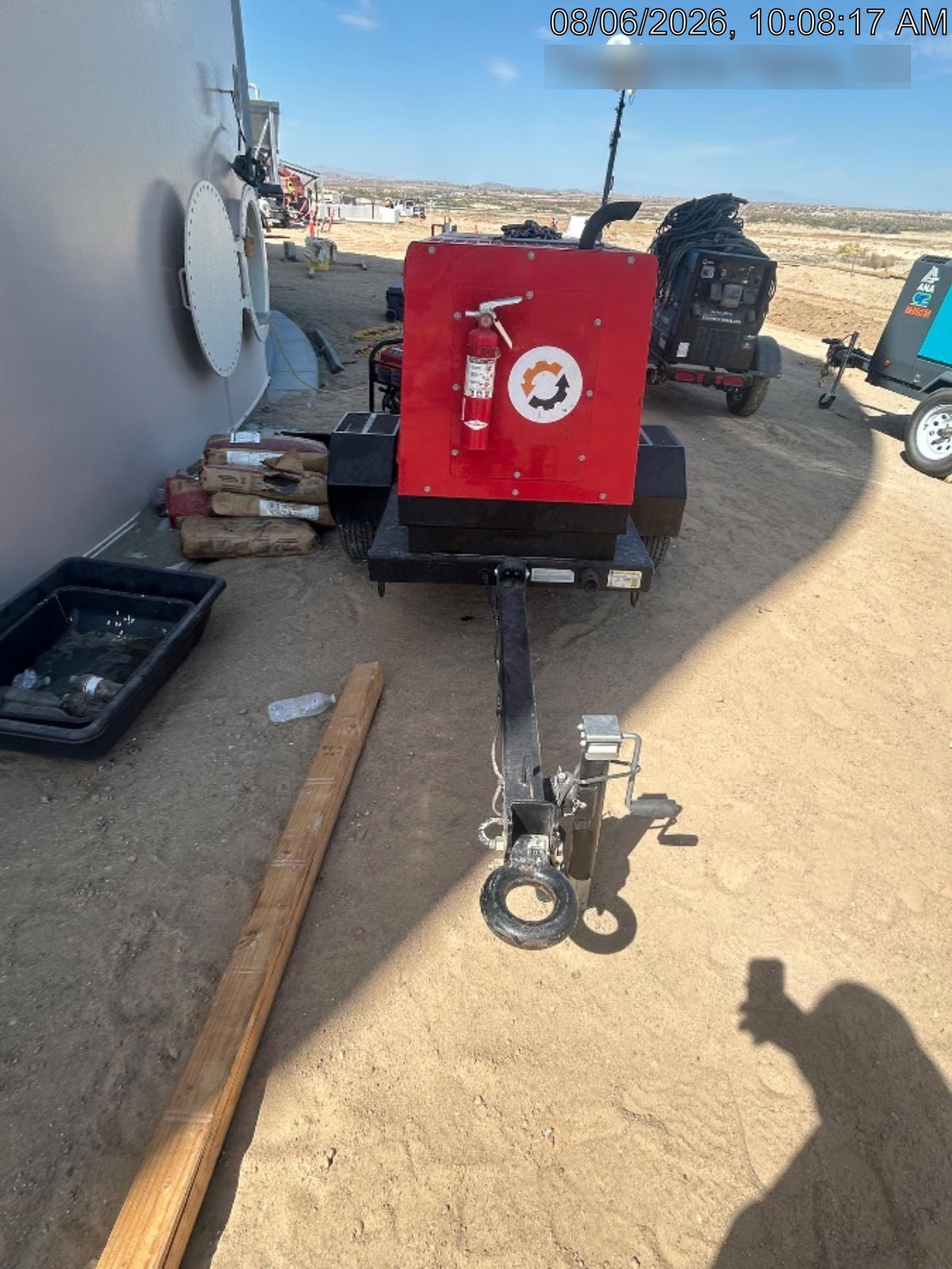 2022 Shindaiwa DGW400MDL Kubota D902 Engine, 23 HP, Dual Op Welder, Wire, Arc, Droop Stick, Tig, and CC Stick Functionality, Simulphase, 3 Phase and 1 Phase Gen Output, Single Axle NB Trlr, Slr Trckl Chrg 12V 12W, Fire Ext