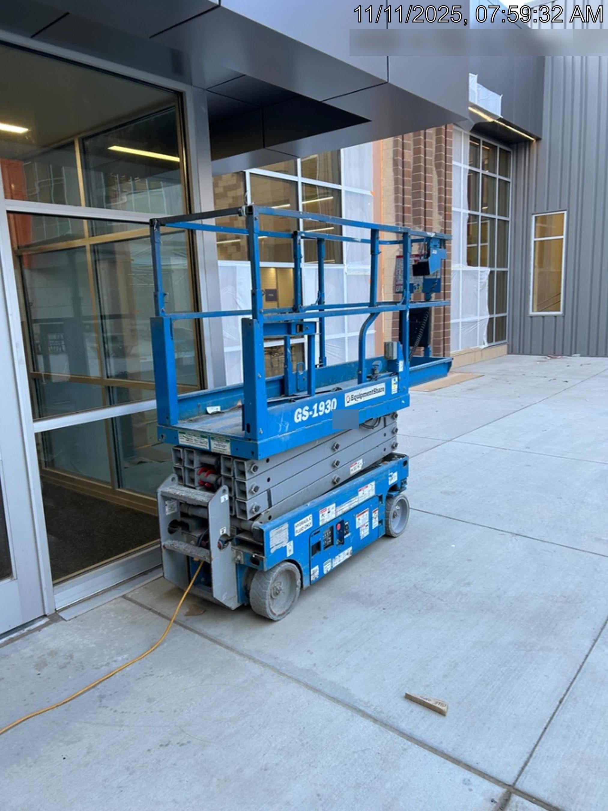 2020 Genie GS-1930 Solid Non Marking Tires, Beacon, Folding rails with half height swing gate