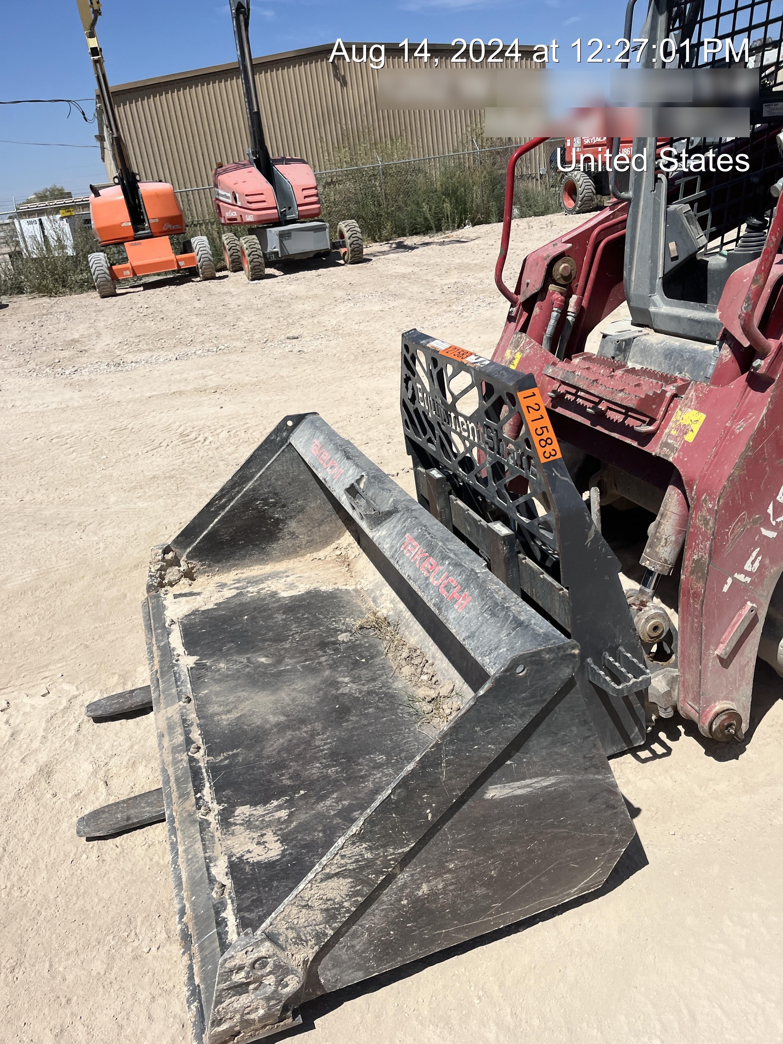 2021 PALADIN 48" Pallet Fork Assembly