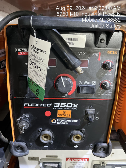 2023 LINCOLN ELECTRIC FLEXTEC 350X