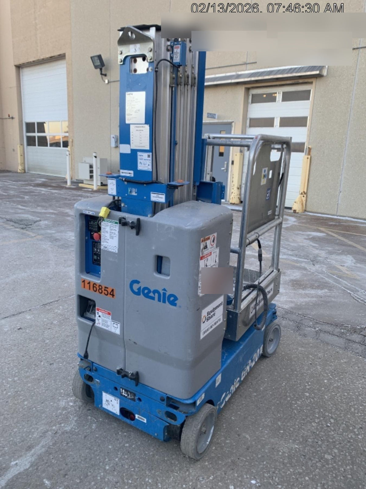 2020 GENIE GR-20