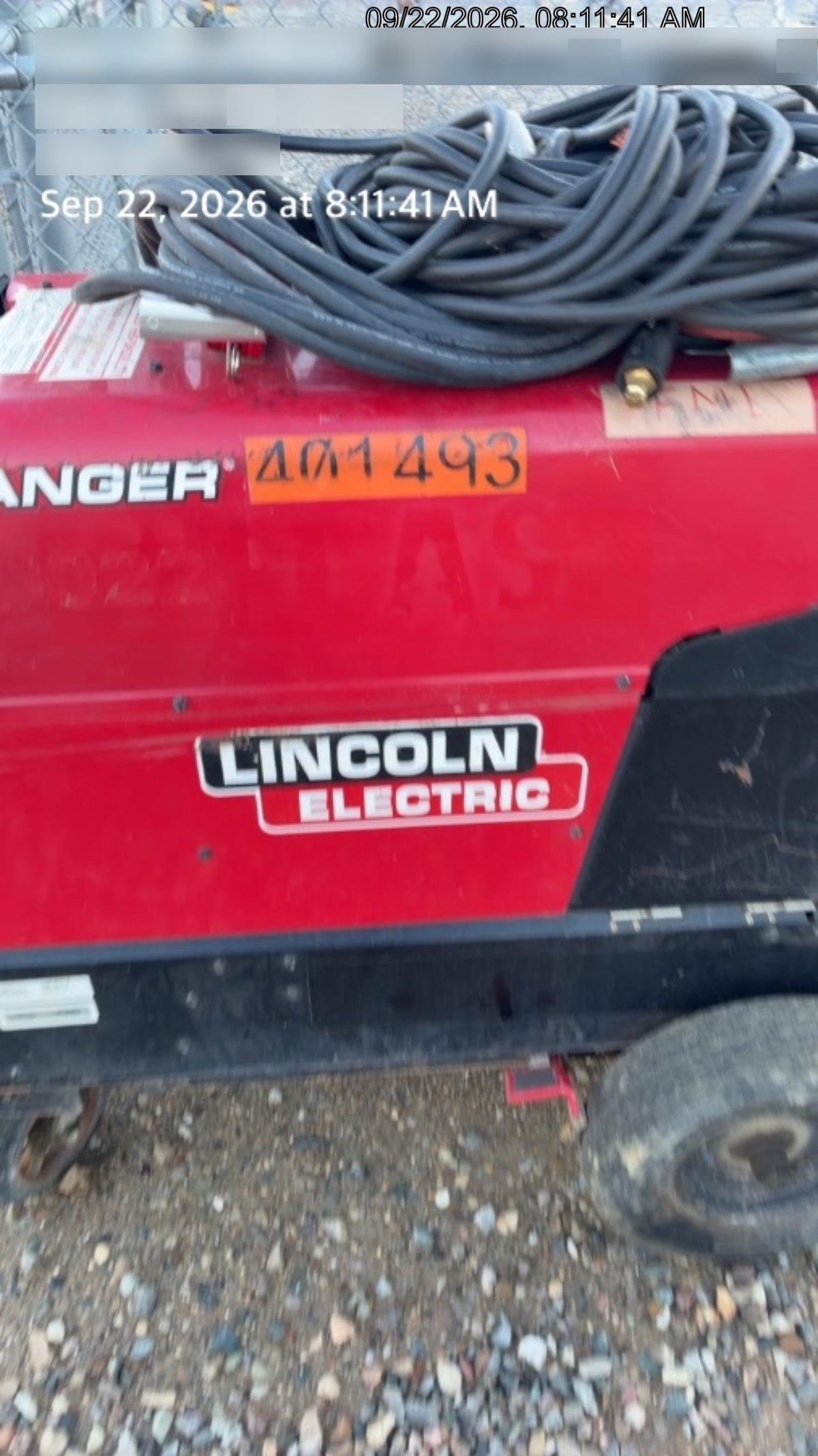 2024 Lincoln Electric Ranger 305 LPG Ranger 305 LPG, Undercarriage, Tank Holder & Strap, 10kw AC Gen, 25hp Kohler LPG Eng