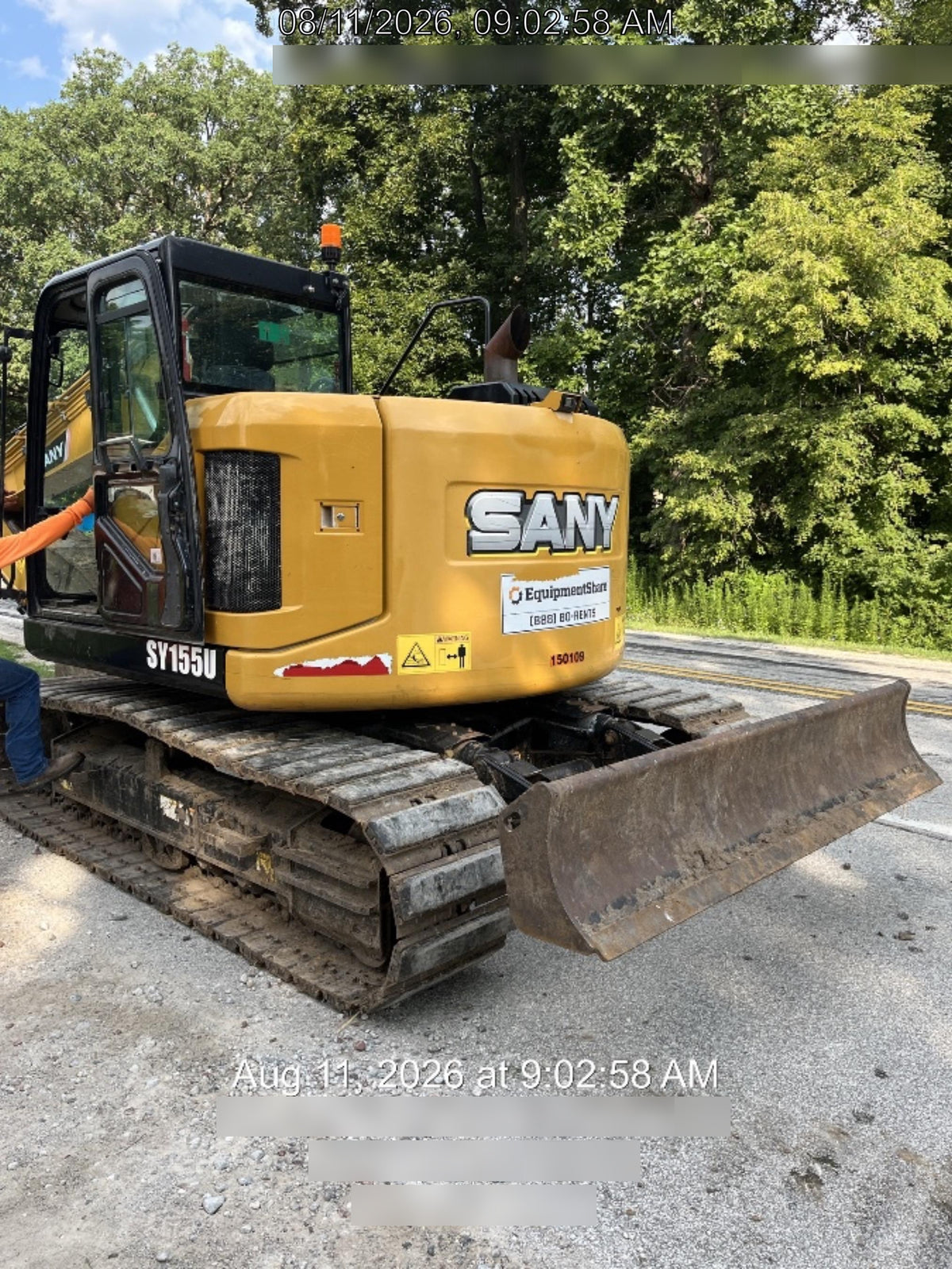2021 SANY SY155U
