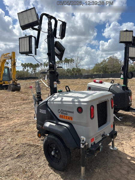 2024 Wacker Neuson LTT4 Diesel, Kohler KDW702, Deep Sea Controller, Auto Start, LED 320W, Bypass Outlet, T3