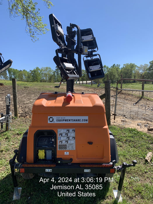 2024 Generac MLT2 Diesel, Flex Switch 120V Input, Powerzone Controller, 
(4) 320W LED Lights, 4kW Generator, 39.9 Gal Fuel Tank, 2" Ball, T3