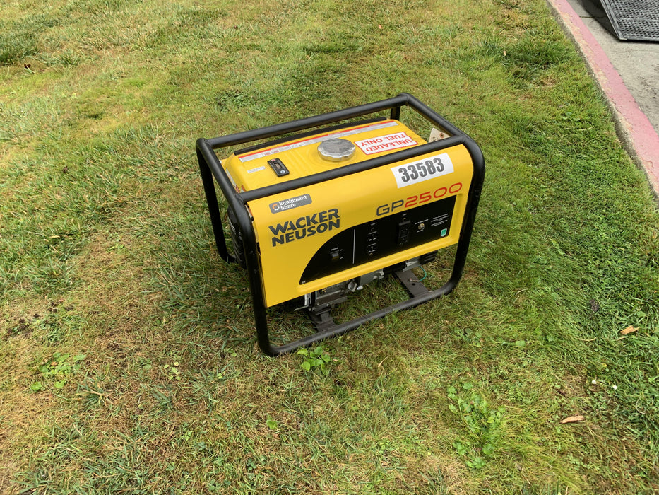 2019 WACKER NEUSON GP2500A