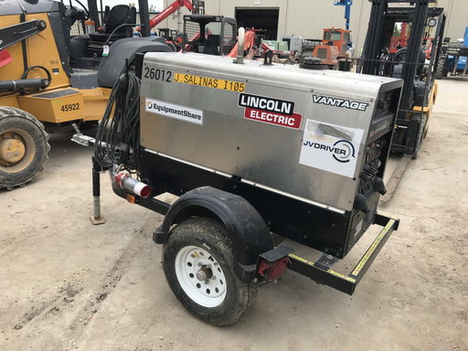 Lincoln Electric Vantage 322 Lincoln Vantage 322 Welder w/Trailer