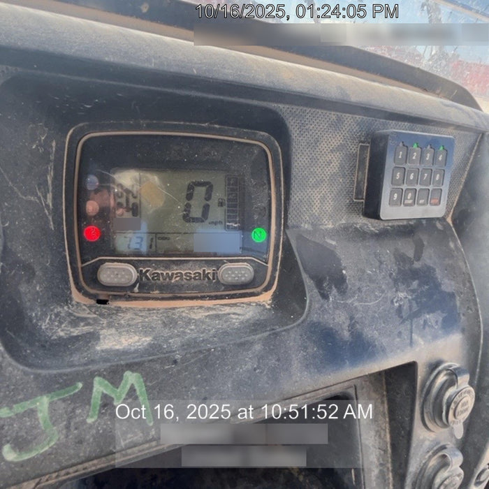 2019 Kawasaki Mule PRO-DXT Standard Options, Backup Alarm, Beacon, Plastic Hard Top, Poly Windshield, Horn Kit