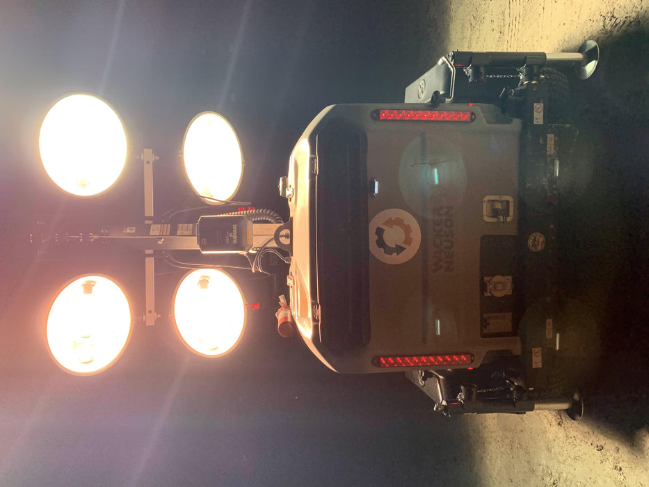 2019 Wacker Neuson LTV6K-MH Power mast, 1100W MH, Fuel Sensors, Wiring Harness