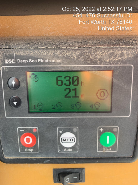 2022 Allmand NLV3GR (4) LED Light Fixture 350W, 23' Vertical Mast, 3kW Prime, Towable, Deep Sea L401, Leveling Jacks, Yanmar T4F 5.8hp