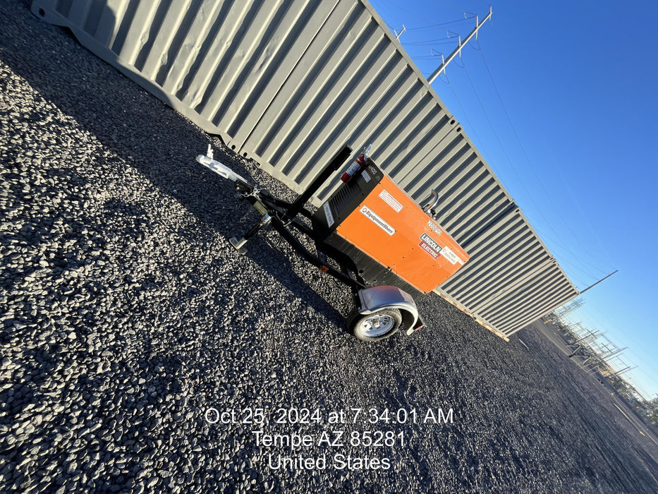 2023 Lincoln Electric LE400 Kubota V1505, Trlr, Cable Rack, Light Kit, ES Decals, T3