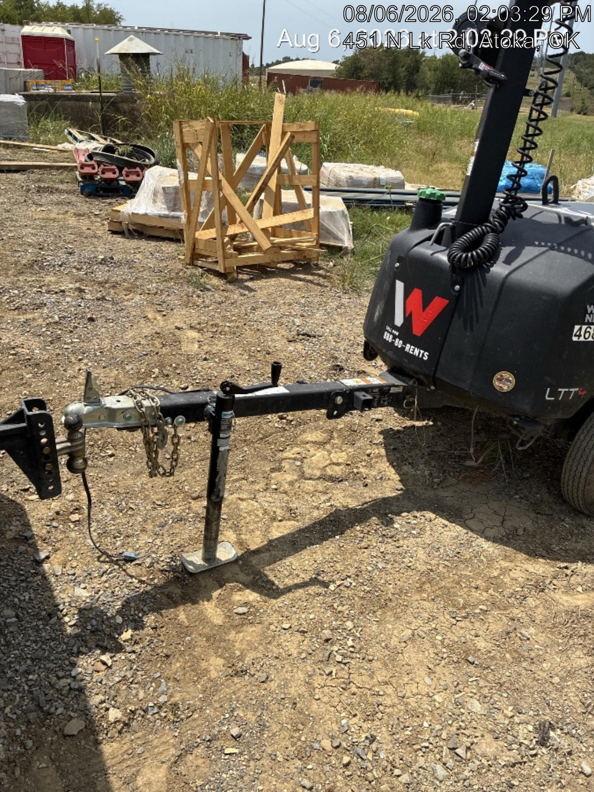 2024 Wacker Neuson LTT4 Diesel, Kohler KDW702, Deep Sea Controller, Auto Start, LED 320W, Bypass Outlet, T3
