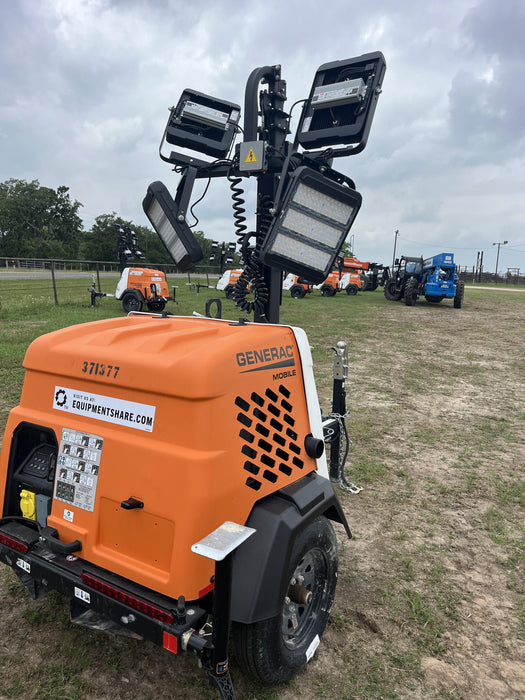 2023 Generac MLT2 Diesel, Flex Switch 120V Input, Powerzone Controller, 
(4) 320W LED Lights, 4kW Generator, 39.9 Gal Fuel Tank, 2" Ball, T3