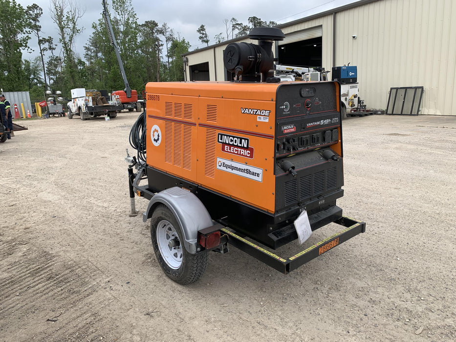 2022 Lincoln Electric Vantage 549X Crosslink Technology, Trailer Mounted, ES Decals, T3