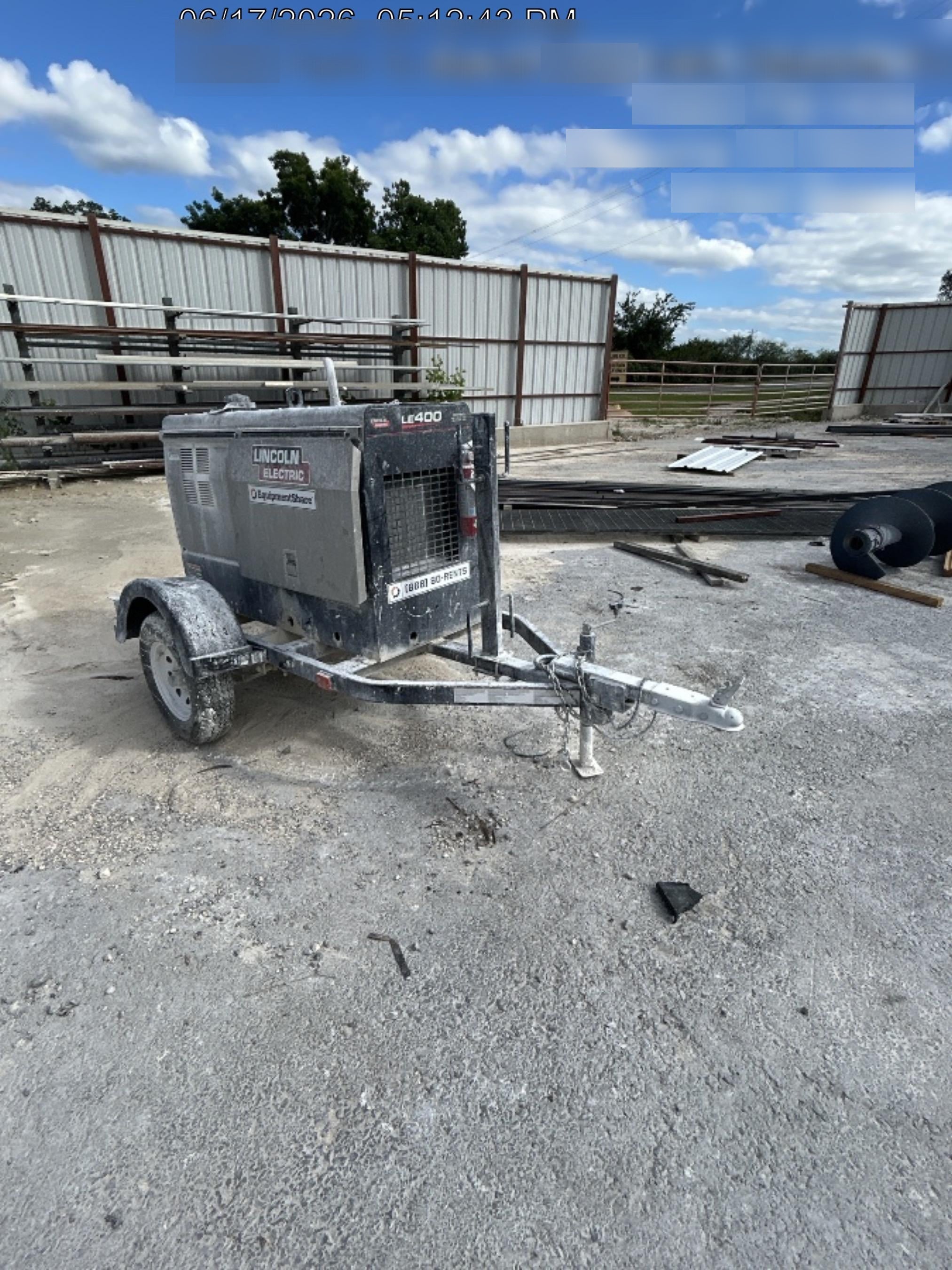 2025 Lincoln Electric LE400 Diesel, Kubota V1505, 22 HP, Trlr, Cable Rack, Light Kit, ES Decals, T3