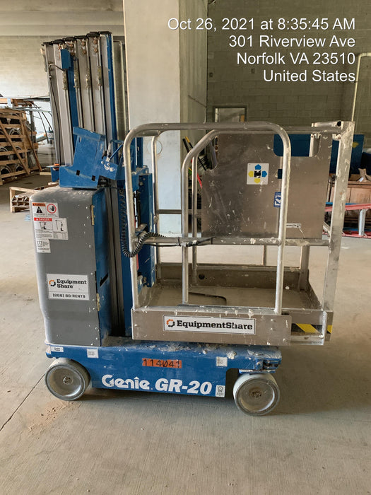 2020 GENIE GR-20
