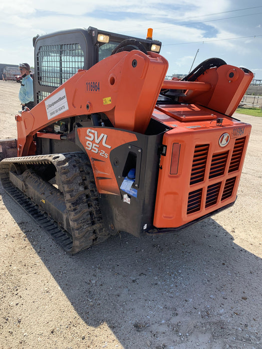 2020 Kubota SVL95-2SHC Cab, Rubber Tracks, Hydraulic Quick Coupler
