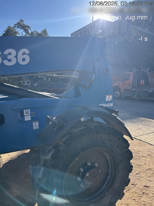 2018 Genie GTH-636 Genie GTH-636 w/Enclosed Cab w/HVAC, Work Lights, Solid Tires, Beacon, 48" Carriage and Forks