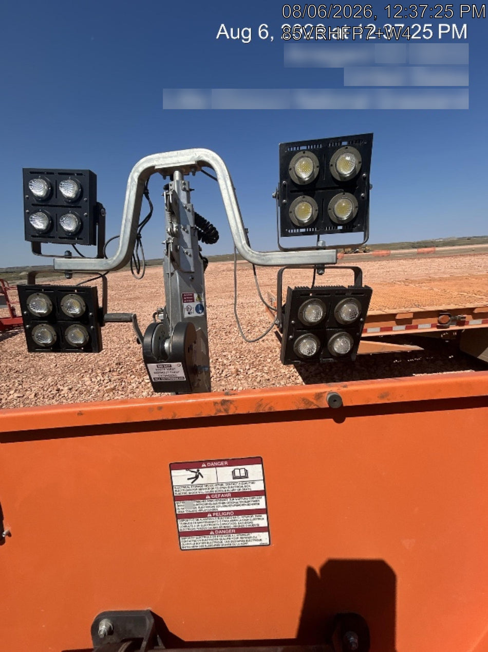 2024 Wanco WLTT-4MM4K Diesel, Deep Sea Controller, Shore Power Plug, Auto Start, (4) 350W LED Floodlights, 4kW Generator, 60 Gal Fuel Tank, 2" Ball, T3
