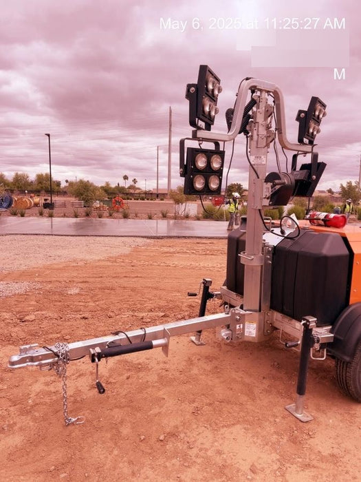 2024 Wanco WLTT-4MM4K Diesel, Deep Sea Controller, Shore Power Plug, Auto Start, (4) 350W LED Floodlights, 4kW Generator, 60 Gal Fuel Tank, 2" Ball, T3