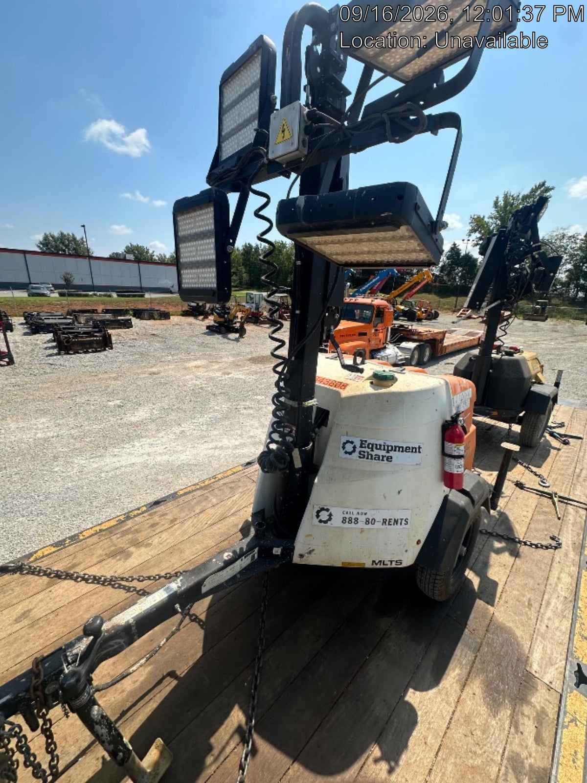 2023 Generac MLT2 Diesel, Flex Switch 120V Input, Powerzone Controller, (4) 320W LED Lights, 4kW Generator, 39.9 Gal Fuel Tank, 2" Ball, T3