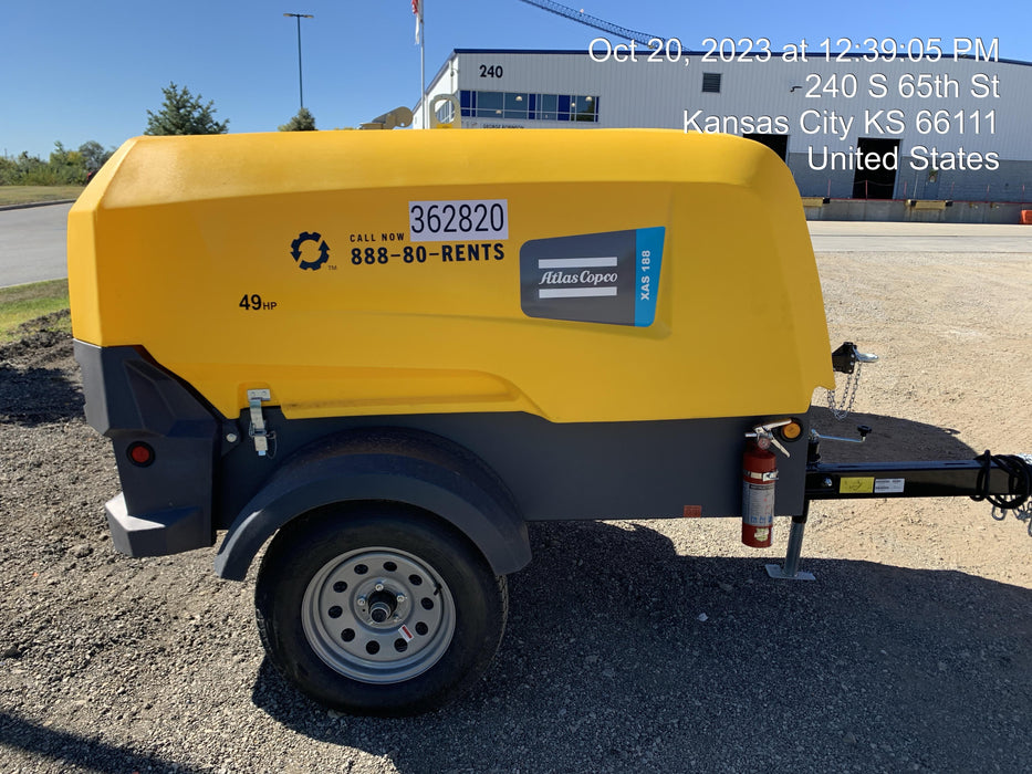 2023 ATLAS COPCO XAS188 CWK