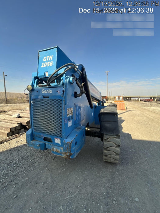 2017 Genie GTH-1056 Genie GTH1056, Solid Tires, 60" carriage, Light Kit, Open ROPS