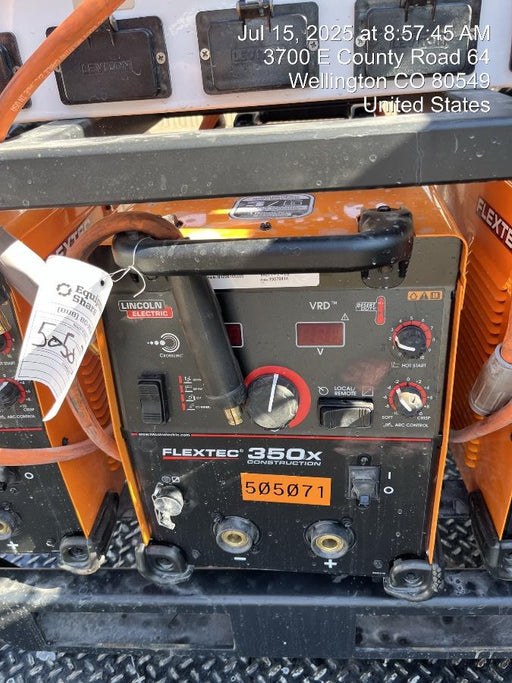 2025 LINCOLN ELECTRIC FLEXTEC 350X