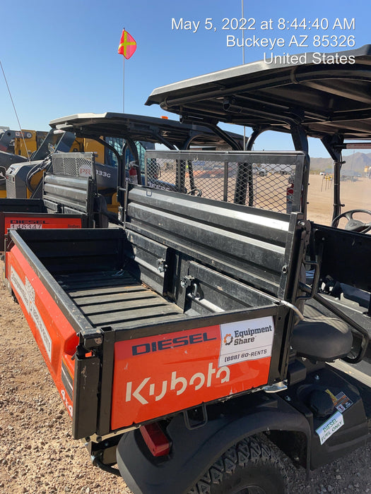 2021 Kubota RTV-X1140W-H Plastic Canopy, Windshield Acrylic Clear, LED Strobe Light, Wire Harness Kit, Back up Alarm