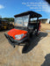 2020 Kubota RTV-X1140WL-H 4 Passenger cart with Plastic canopy, windshield, strobe light, harness, and backup alarm