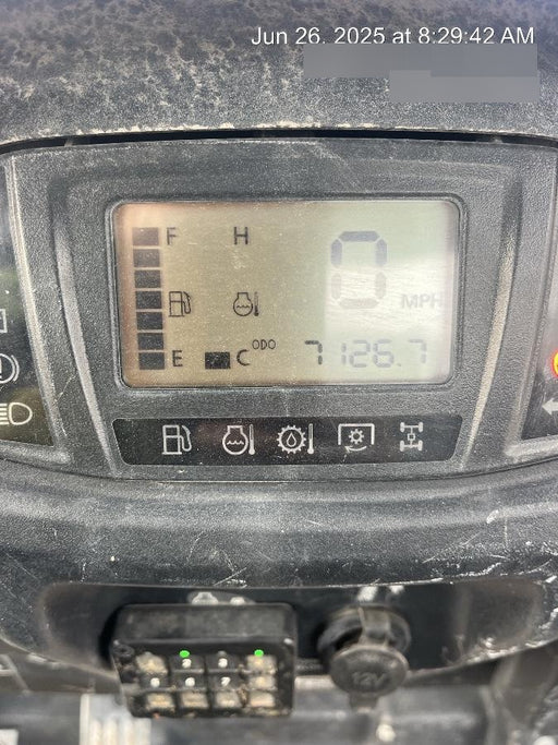 2022 Kubota RTV-X1140W-H Plastic Canopy, Windshield Acrylic Clear, LED Strobe Light, Wire Harness Kit, Back up Alarm