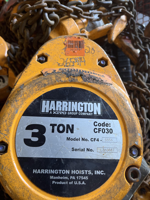 2022 HARRINGTON CF030-20