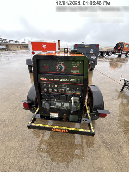 2021 Lincoln Electric Vantage 322 Vantage 322 Ready Pak 3 w/ Decals, ORANGE (includes trailer, cable rack, fender light kit) NO Telematics