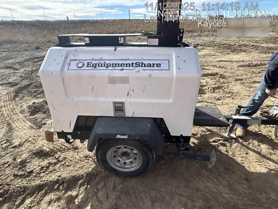 Allmand Bros. Night-Lite Pro II Allmand Night-Lite Pro II Allmand Night-Lite Pro II 8 kW Light Tower w/Kubota Engine, LED Light Package