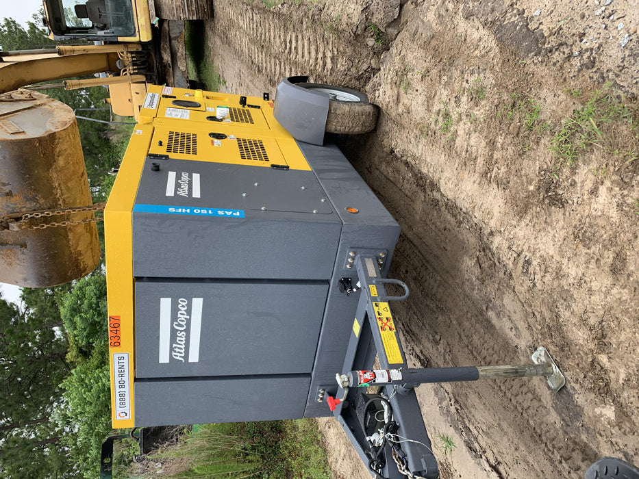 2020 ATLAS COPCO PAS 150 HF CS Enclosed