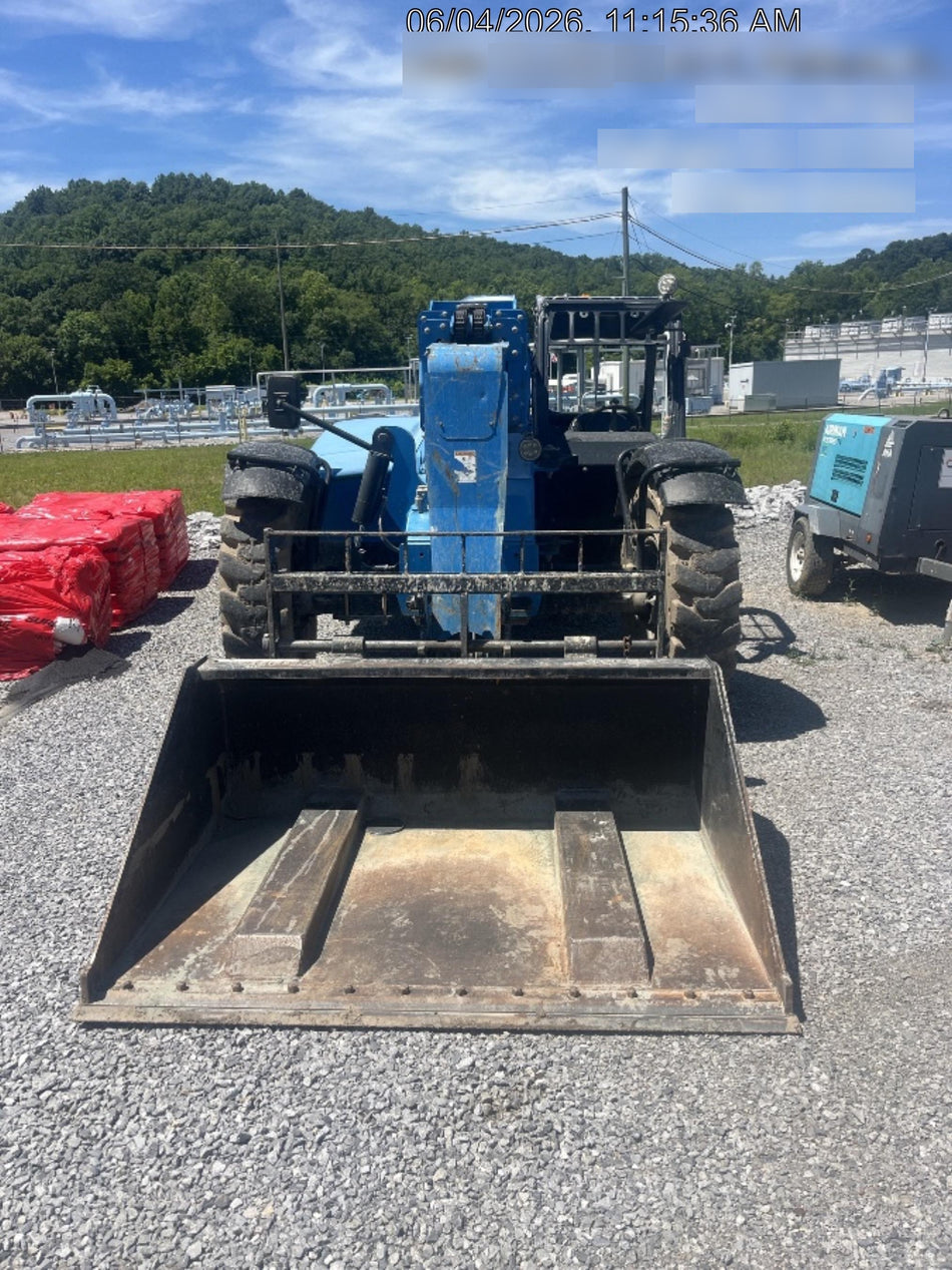 2019 Genie GTH-636 Canopy, Solid RT Tires, LED Work Lights, Beacon 60" QA Carriage, 48" Forks