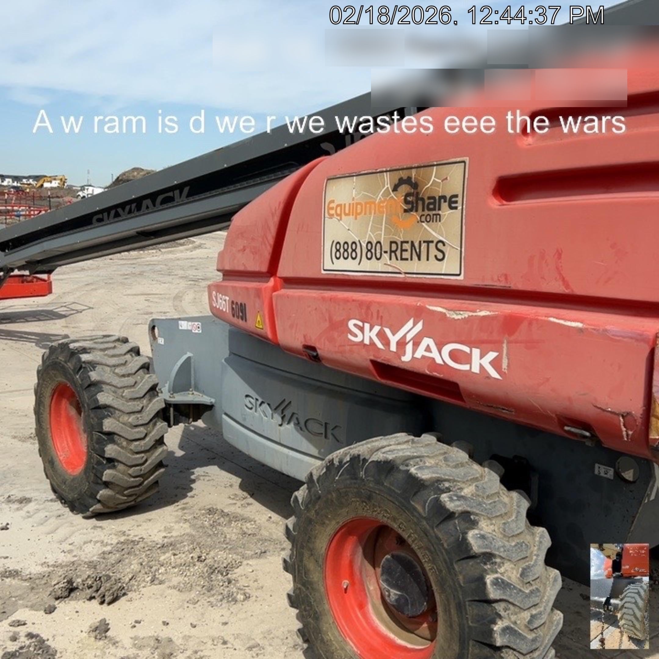 2017 SKYJACK SJ66T