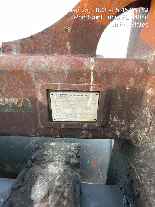 2017 WERK-BRAU 4 cu yd Bucket - Werk-Brau