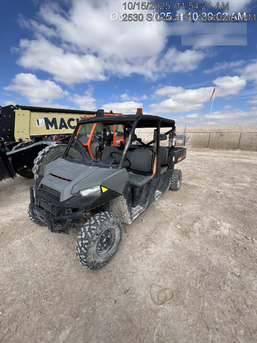 2021 Polaris Pro XD 4000D AWD Canopy, Diesel, 4-6 Passenger, LED Strobe, Rearview Mirror