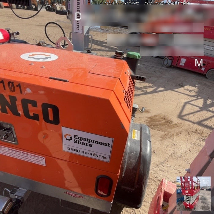 2023 Wanco WLTT-4MM4K Diesel, Deep Sea Controller, Shore Power Plug, Auto Start, (4) 350W LED Floodlights, 4kW Generator, 60 Gal Fuel Tank, 2" Ball, T3