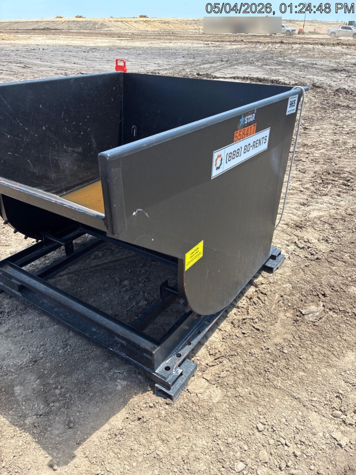 2025 STAR INDUSTRIES M-1820 - Self-Dump Hopper