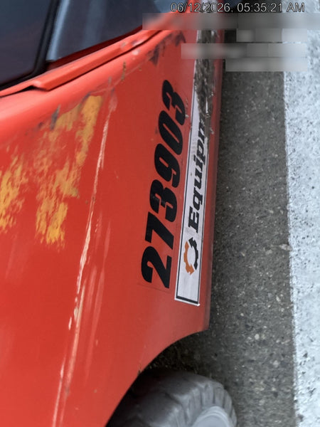 2022 TOYOTA 8FGU25 LP w/ Scale