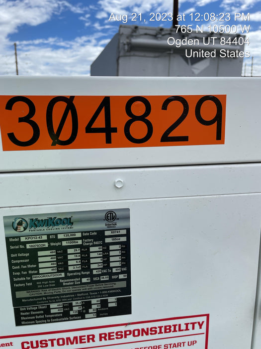 2023 KWIKOOL KPO12-43H