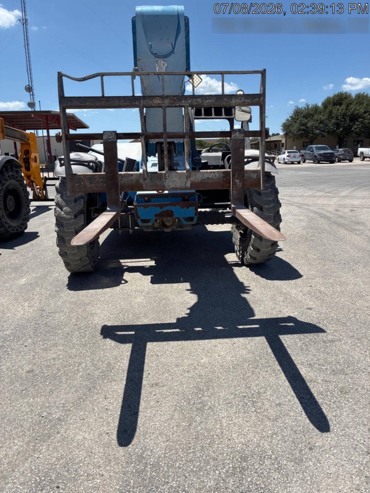 2017 Genie GTH-844 Genie GTH-844, Solid Tires, 60" carriage/forks, Open ROPS, Work Lights