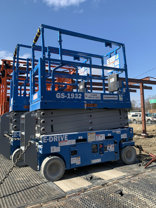 2021 Genie GS-1932 Electric Drive, Sld NM Tires, DBcns, EST