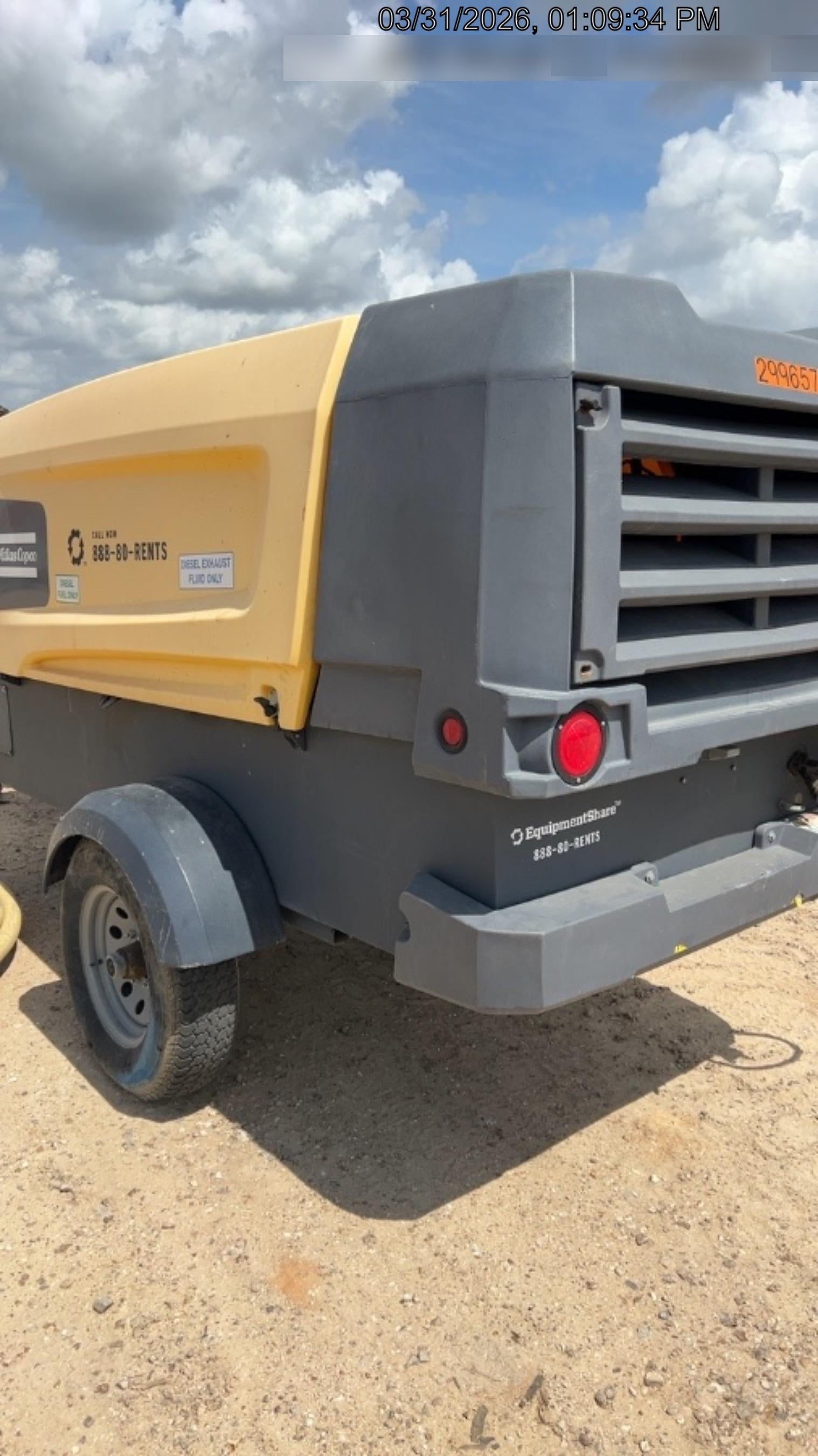 2023 ATLAS COPCO XAS 400-150 PACE