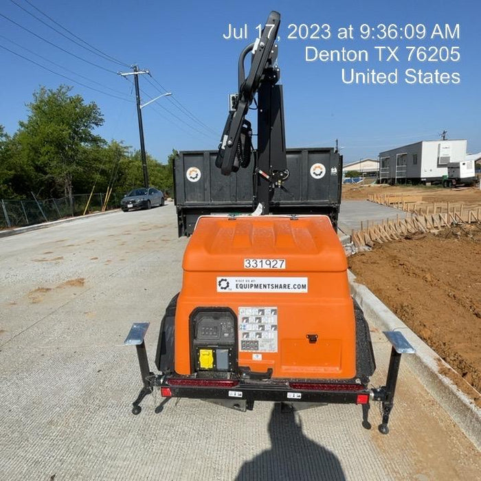 2023 Generac MLT2 Diesel, Flex Switch 120V Input, Powerzone Controller, (4) 320W LED Lights, 4kW Generator, 39.9 Gal Fuel Tank, 2" Ball, T3