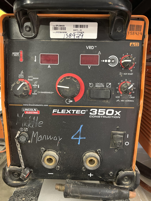 2021 LINCOLN ELECTRIC FLEXTEC 350X